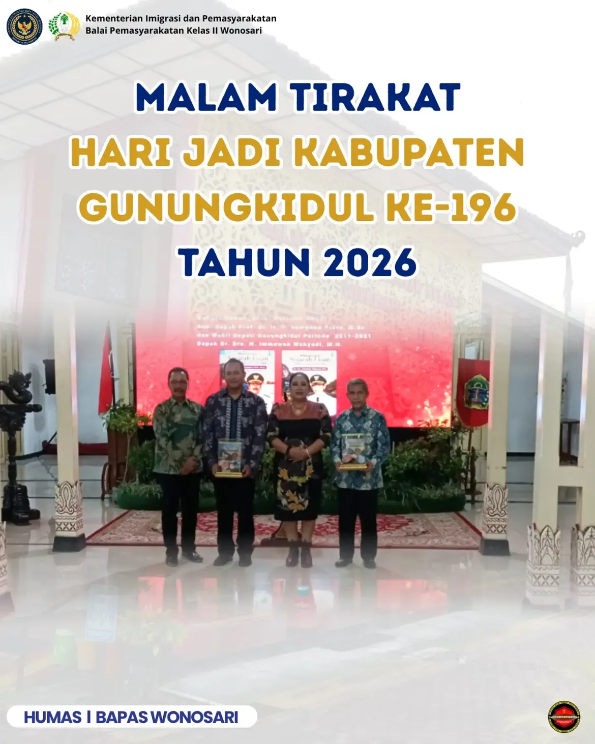 MALAM TIRAKAT HARI JADI KABUPATEN GUNUNGKIDUL KE-196